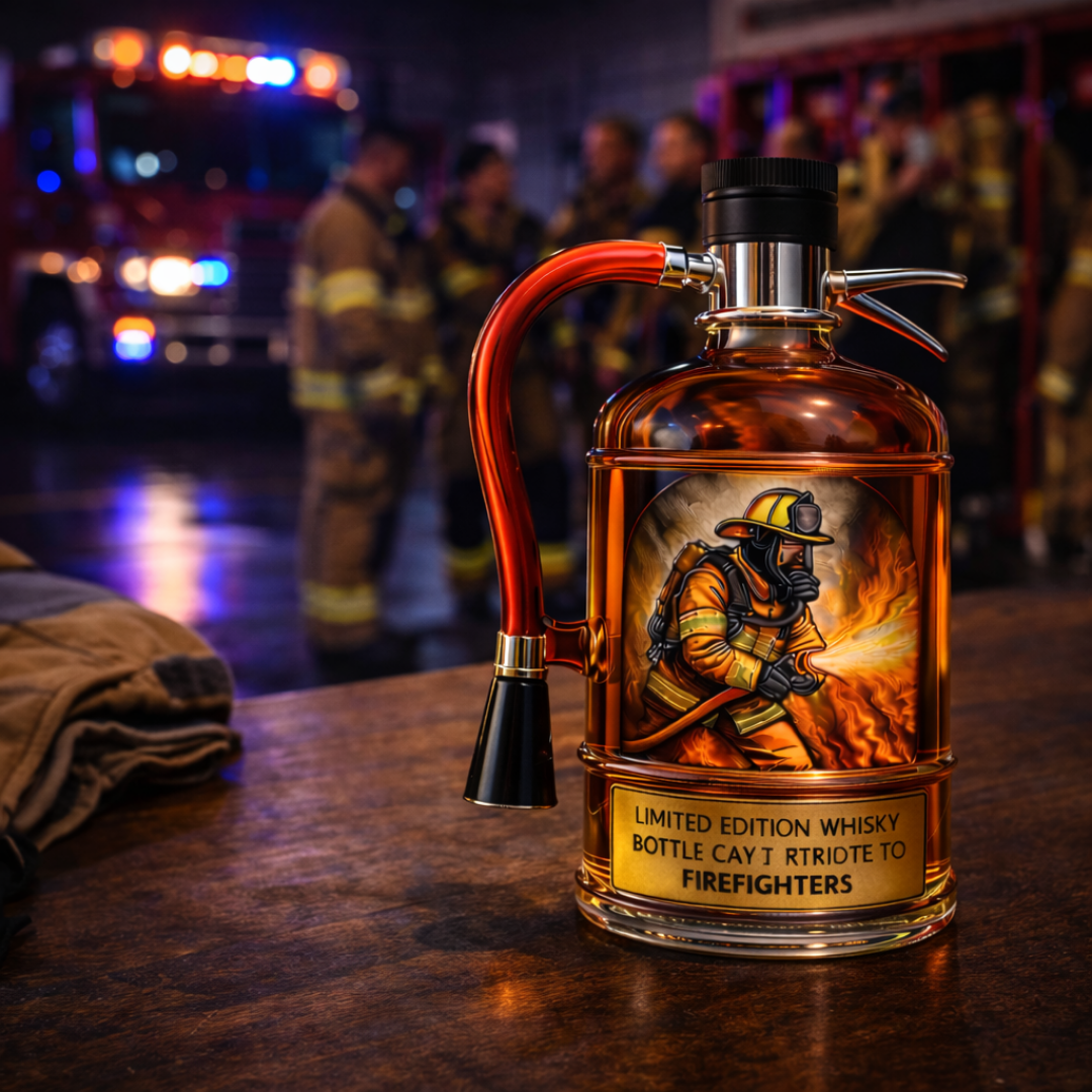 Whisky Decanter – Fire Extinguisher Edition