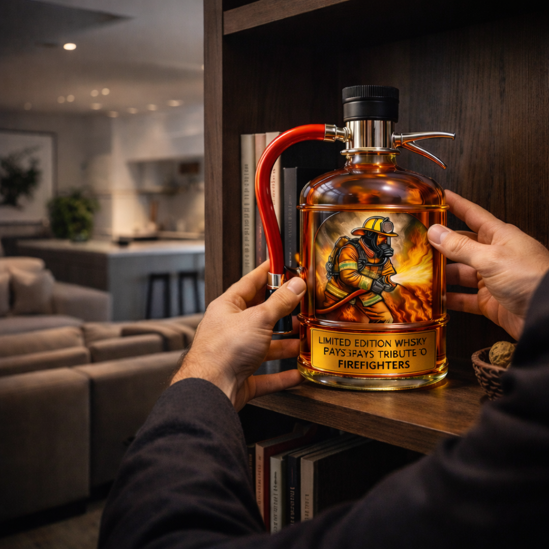 Whisky Decanter – Fire Extinguisher Edition