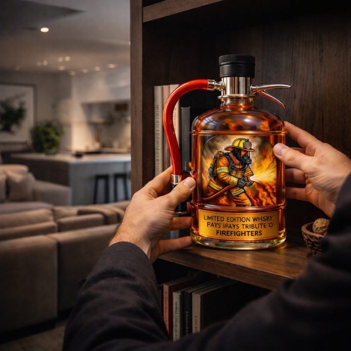 Whisky Decanter – Fire Extinguisher Edition