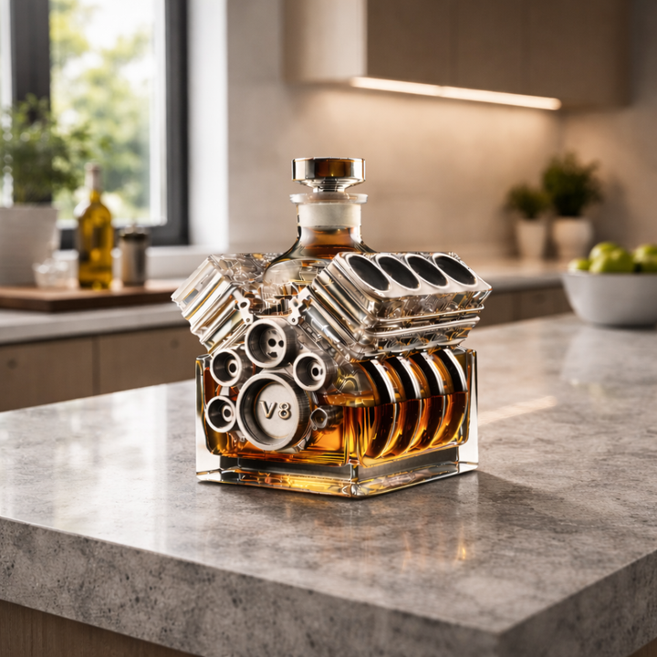 Whisky Decanter – V8 Engine Edition