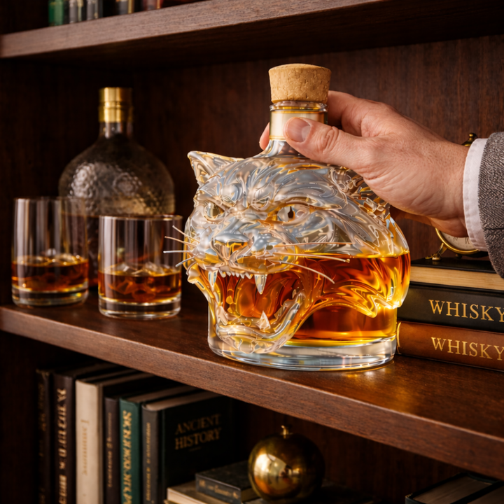 Whisky Decanter – Tiger Edition