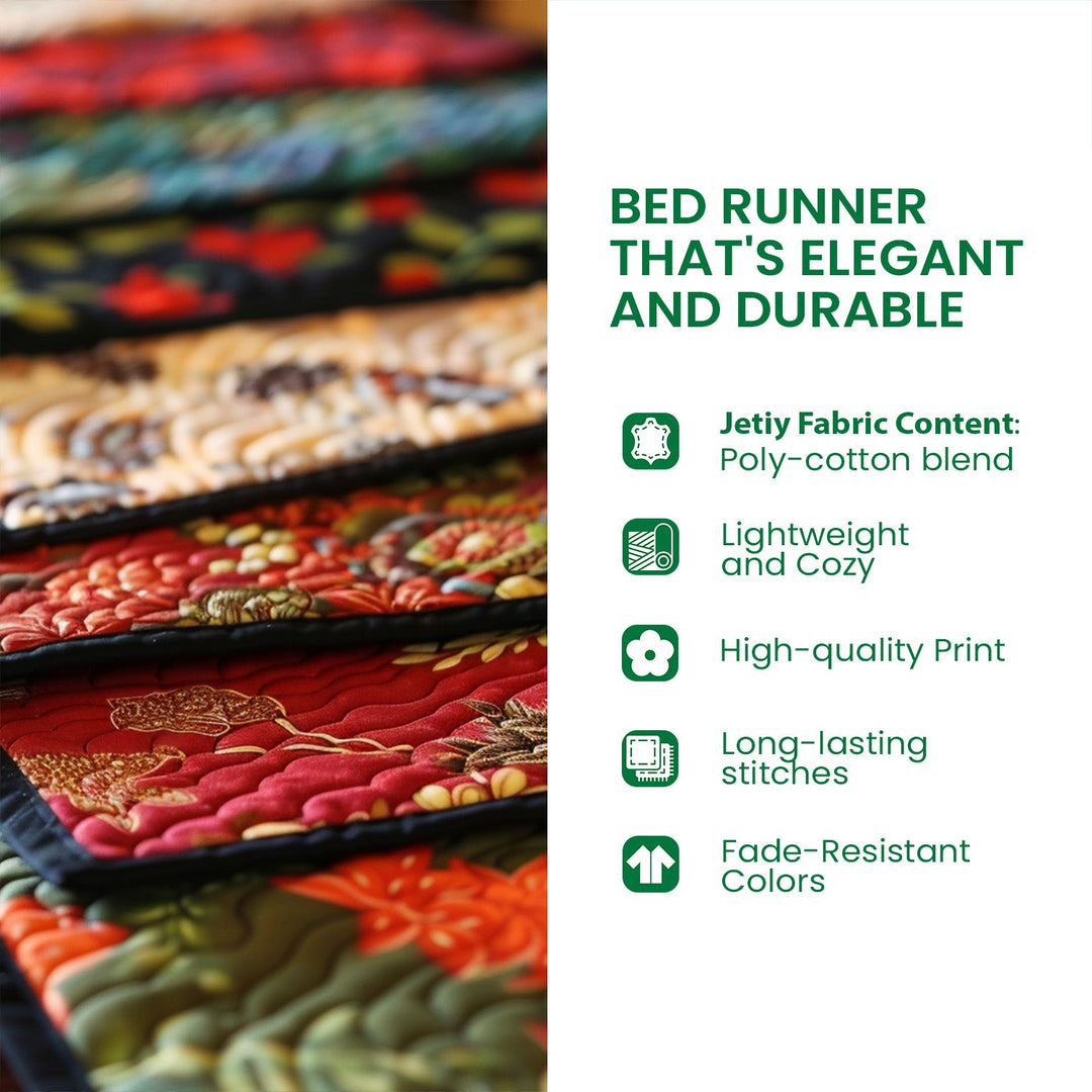 Outlaw Charm Quilted Bed Runner NCU0PT8785