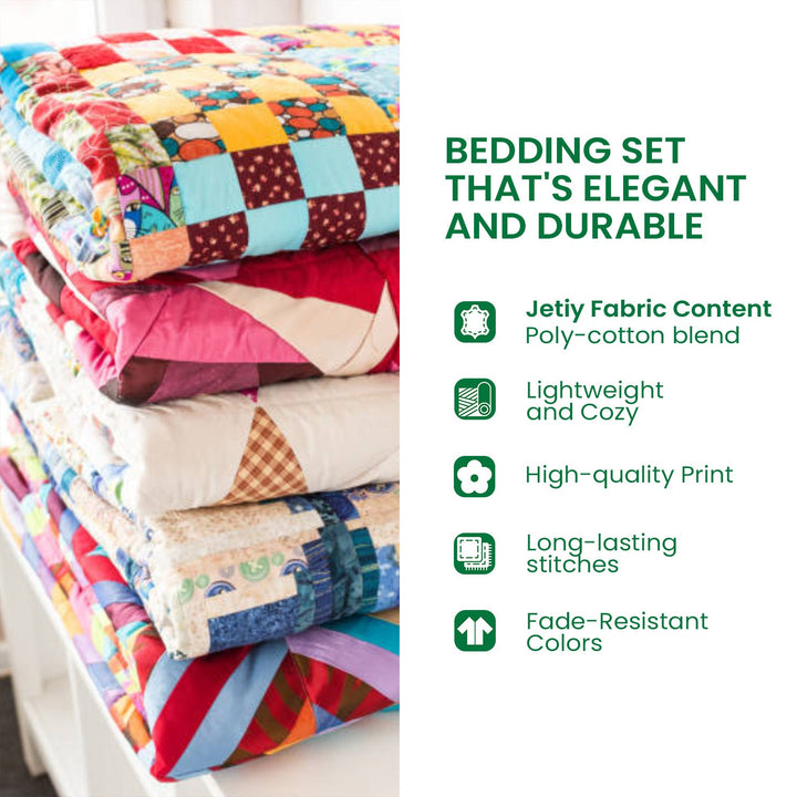 Gator Swamp 3-Piece Quilted Bedding Set NCU0DV5365