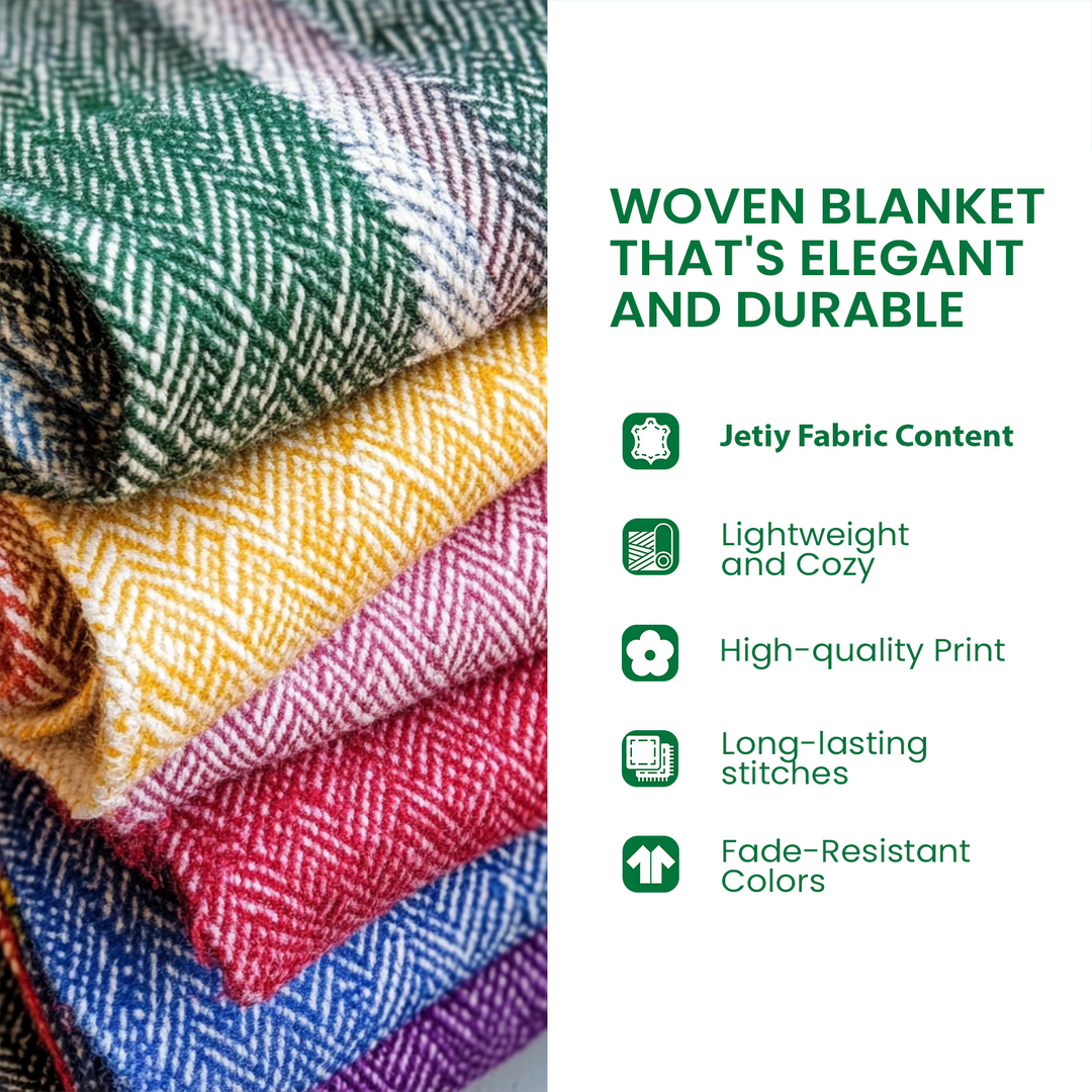 Luminous Tides Woven Sofa Blanket NCU0PT4931