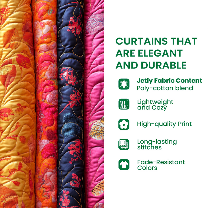 Rolling Hill Quilted Curtains NCU0NT11278