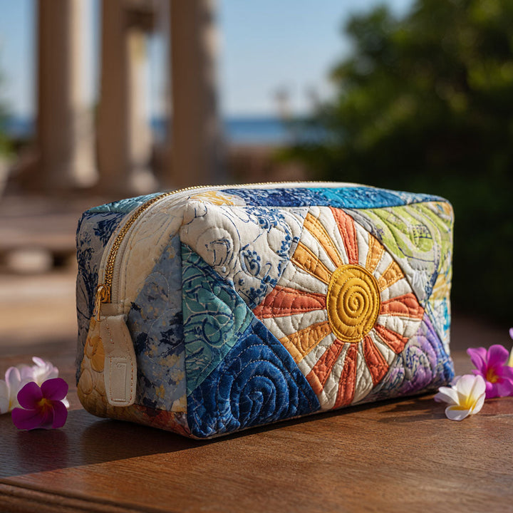 Earth Spirit Quilted Makeup Bag NCU0PT9284