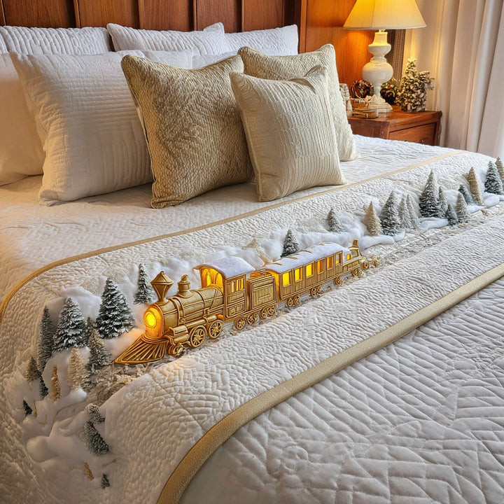 Golden Express Quilted Bed Runner NCU0TV677