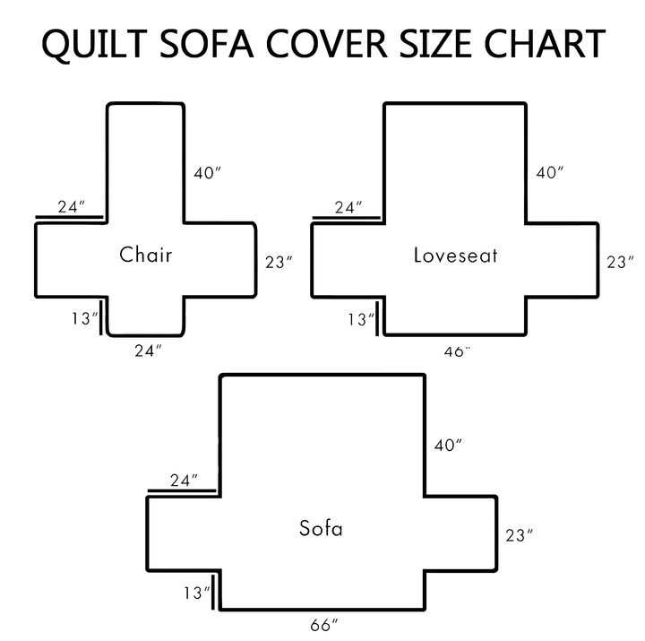 Hidden Deer Quilted Sofa Cover NCU0NT10826