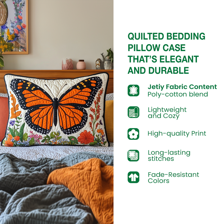 Snowlight Cabin Quilted Bedding Pillow Case NCU0DV8327