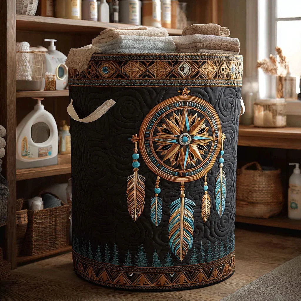 Sacred Dreams Quilted Laundry Basket – Evelyn Boston