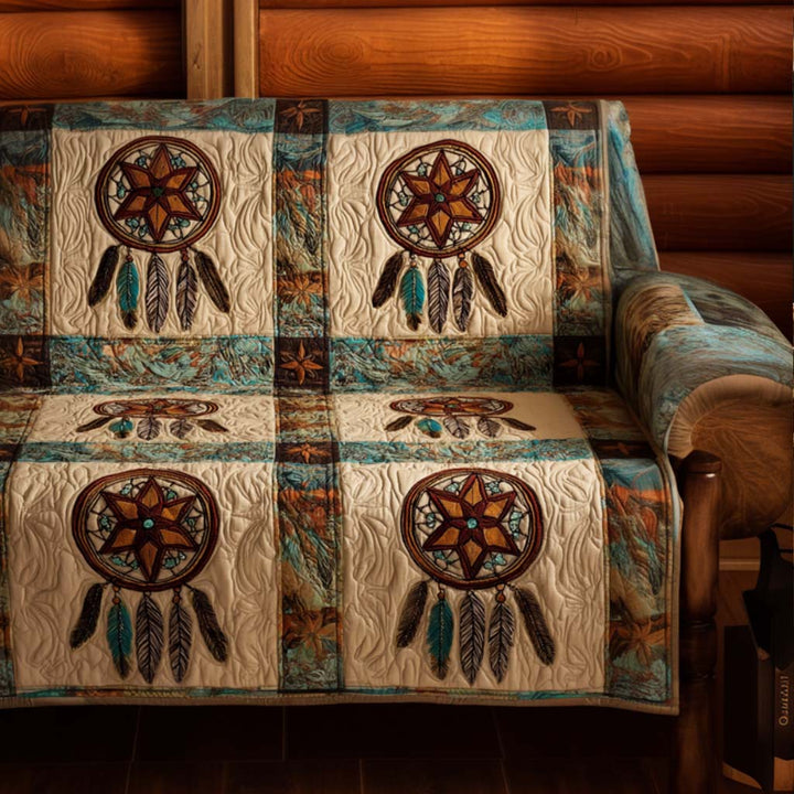 Native Quilted Sofa Cover NCU0VT284
