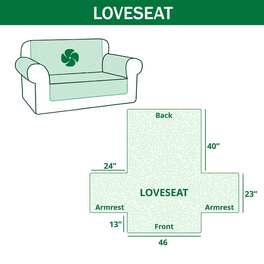 Celestial Tree Quilted Sofa Cover NCU0TV576