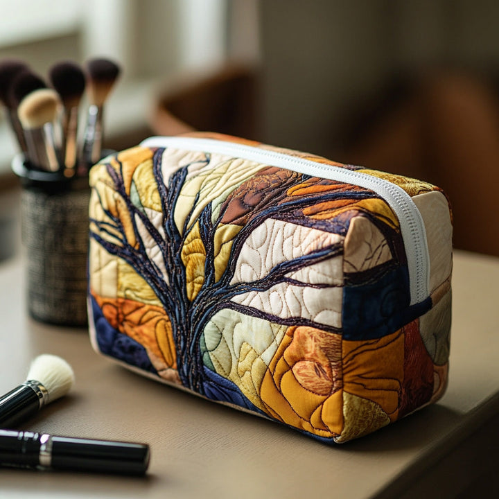 Soul Branches Quilted Makeup Bag NCU0DV7886