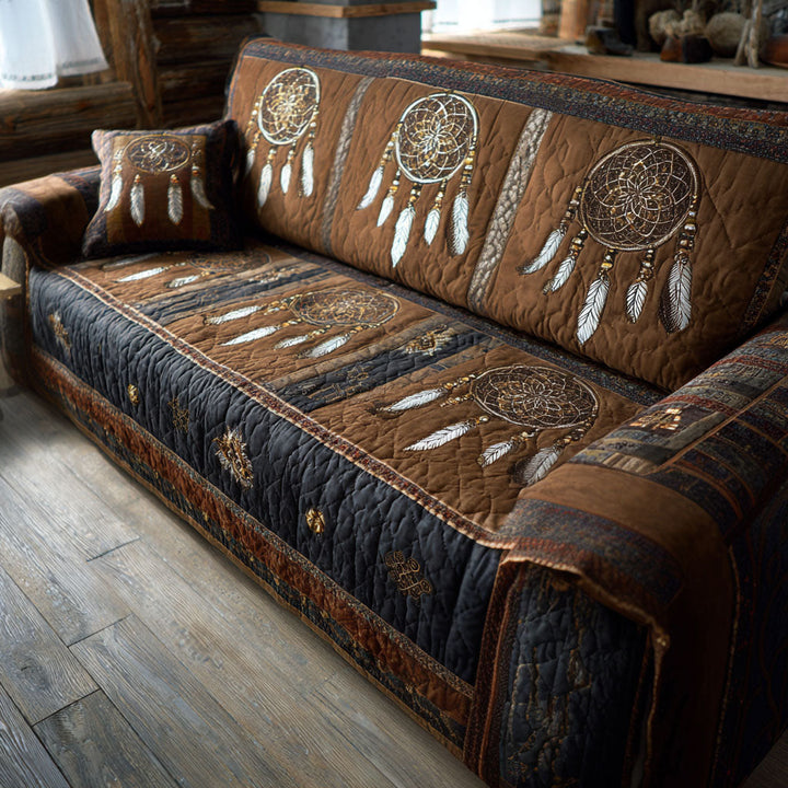 Tribal Nightwatch Quilted Sofa Cover NCU0PT11210