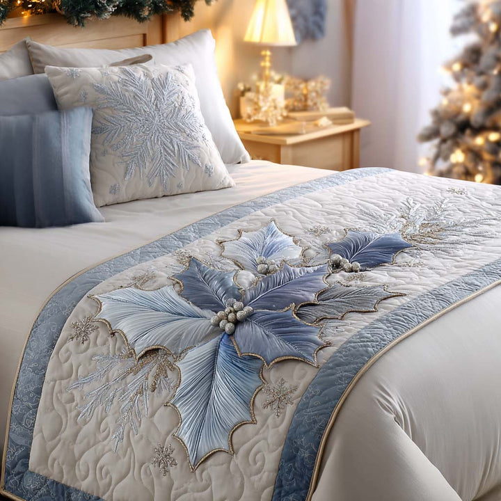 Christmas Quilted Bed Runner NCU0VT263