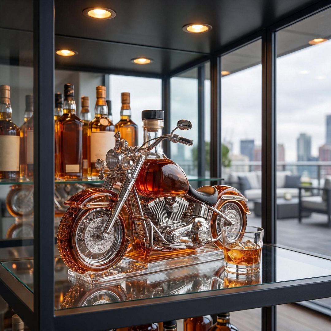 Whisky Decanter – Motorcycle Edition